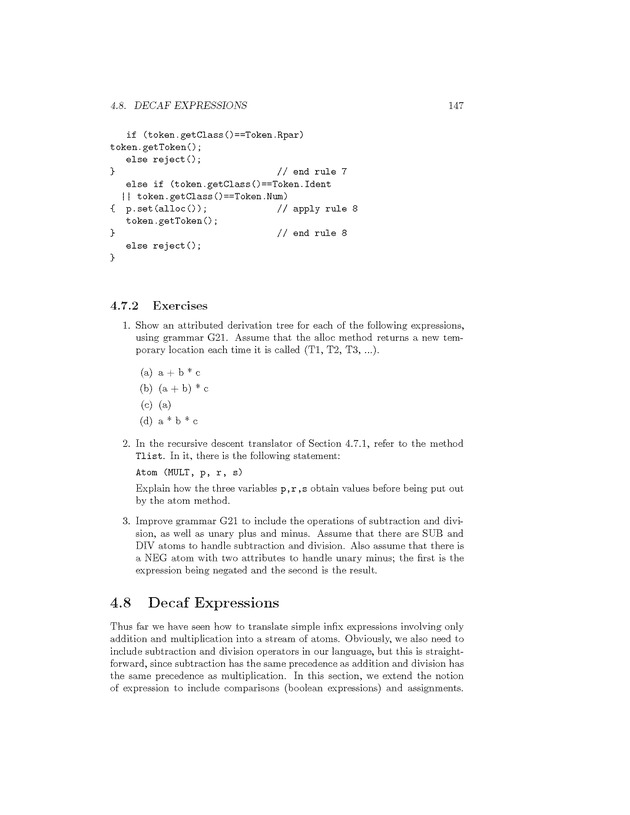 Compiler Design: Theory, Tools, and Examples - Page 147